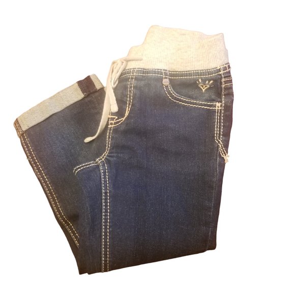 EUC | Justice Jeans | 3/4 Length | Elasticized Waist | Girl's | Size: 8R - Picture 1 of 10